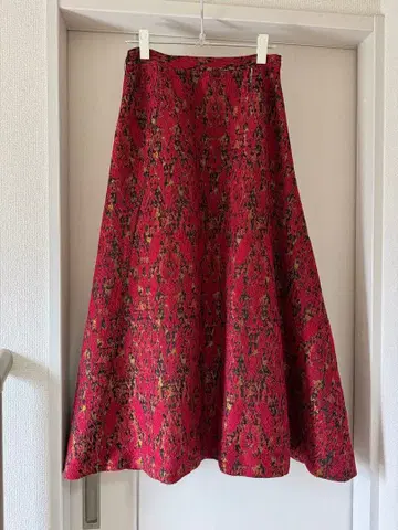 쿠아티오스 kwotias 자카드 롱 스커트