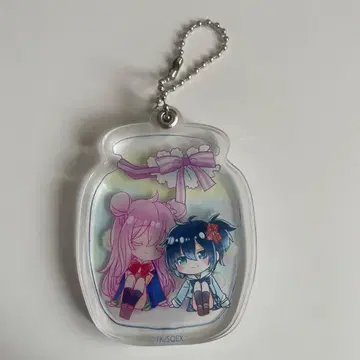 해피 슈가 라이프 슬라이드 아크릴 키링