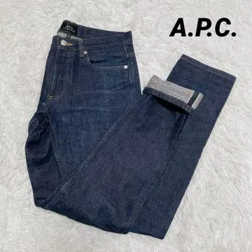 A.P.C. Petit New Standard 29 스트레이트 데님 적귀