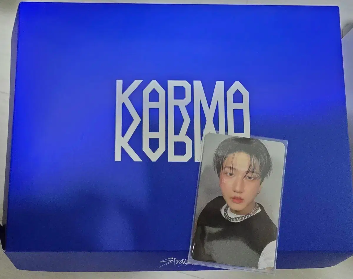 Stray Kids Karma album + Changbin poca