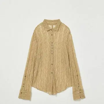 새상품 Eaphi TULLE LACE SHIRT