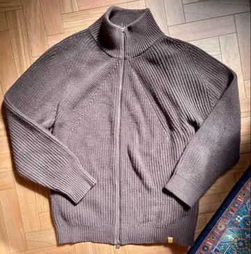 BEAMS LIGHTS 드라이버즈 니트 브라운