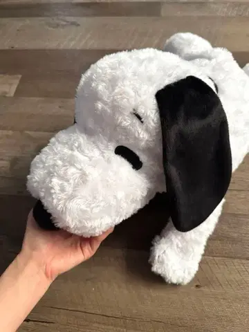 [ 선착순 ] 스누피 누워있는 슈퍼 라지 봉제 인형 촉감 발군 보들보들