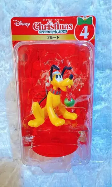 2025 디즈니 크리스마스 오너먼트 HAPPY 복권 플루토