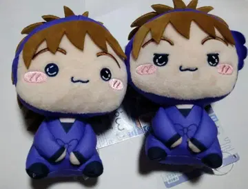닌타마 란타로 모찌피코 봉제 인형 쌍닌 세트