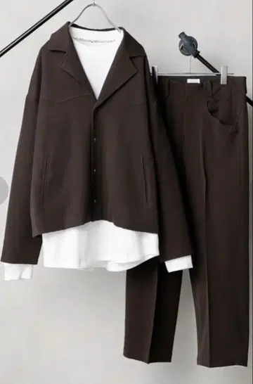 [ NUMBER (N)INE ] 스모키 트윌 셋업