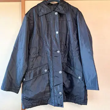 EVEX by KRIZIA 퀼팅 자켓 BLACK