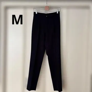 슬림 백지퍼 팬츠