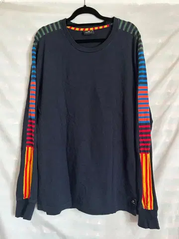 주말 한정 할인 PS paul smith 네이비 긴팔 티셔츠