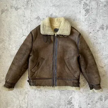 레어 80s USA COVINGTON B-3 무스탕 플라이트 자켓