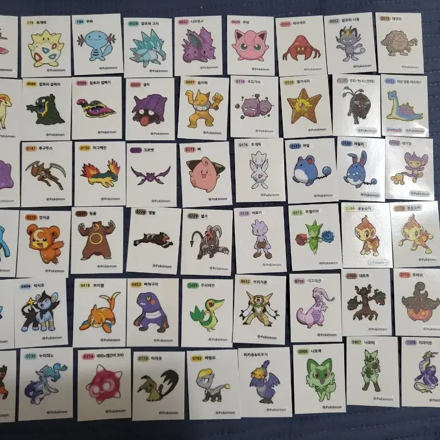 Pokemon stickers bulk