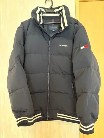 TOMMY HILFIGER 네이비 다운 자켓 XL
