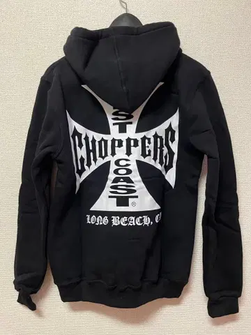 웨스트 코스트 초퍼스 후드티 블랙 미사용 새상품 사이즈 S