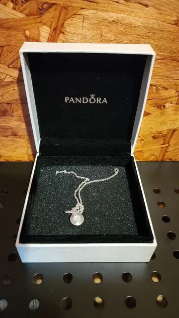 pandora 실버 목걸이