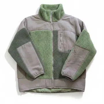 nico and - 플리스 자켓 보아 카키 니코앤드 스니커즈