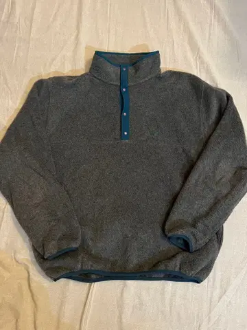 새상품급 80s 90s L.L.bean 신틸라 스냅T 플리스 L XL