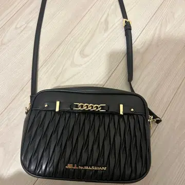 JILL by JILL STUART 퍼피 미니백 블랙