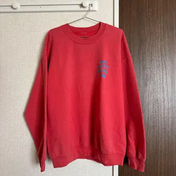 ANTI SOCIAL CLUB 맨투맨 L 빨간색