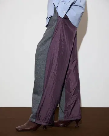 나일론 타프타 스웨트 팬츠