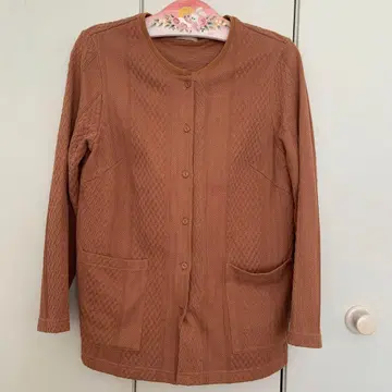 always 브라운 자켓 긴팔 코튼