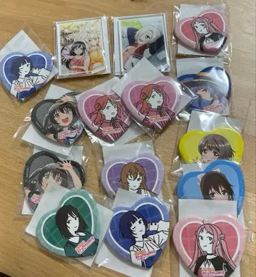 제비뽑기당 러브 라이브 묶음 판매 캔뱃지 아크릴 스탠드 제일복권