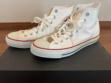 Converse 하이컷 스니커즈 화이트