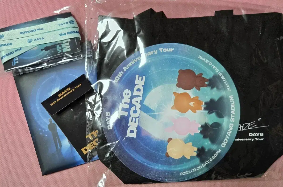Day6 Goyang Concert Entrance Gift