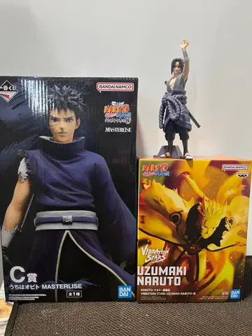 BANDAI MASTERLISE 우치하 오비토와 나루토