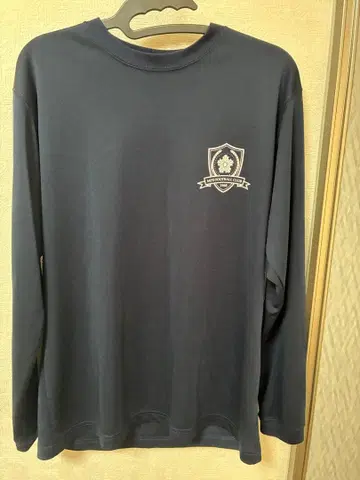 경시청 축구부 T셔츠 M.P.D 긴팔 셔츠 네이비