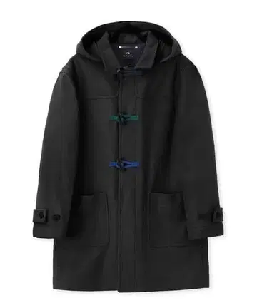 새상품급 PS Paul Smith 멜톤 더플 코트 블랙 폴스미스