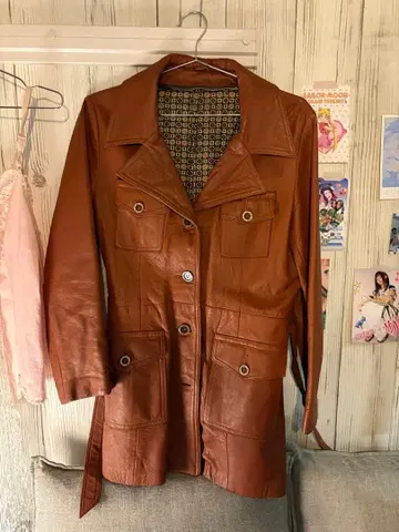 구제 의류 가죽 자켓 빈티지