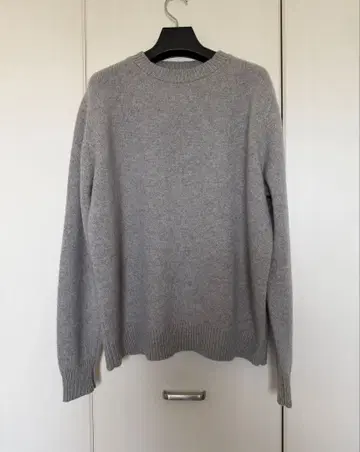 더 엘더 스테이츠먼 캐시미어 니트 그레이 S 사이즈