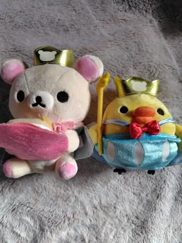 리락쿠마 모으는 봉제 인형 5주년 기념일 2체 세트