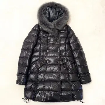 [새상품급] 듀베티카 다운 코트 블랙 40 아우터 여성용