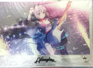 아도아즈 한정판 A4 아크릴 비주얼 보드 아오바 모카