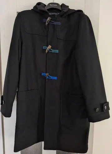새상품급 PS Paul Smith 멜톤 더플 코트 블랙 폴스미스