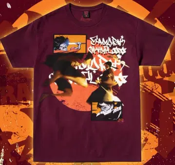 SAMURAI CHAMPLOO x GEEKS RULE T SHIRT