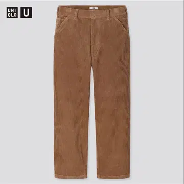 UNIQLO U 코듀로이 와이드 워크 팬츠 82cm