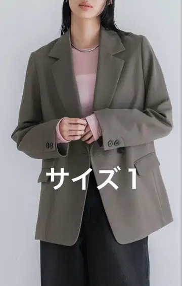 crewre 더블 테일러드 자켓 사이즈 1