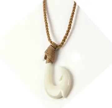 목걸이 하와이 피쉬 후크 4x2.5cm 길이 조절 펜던트