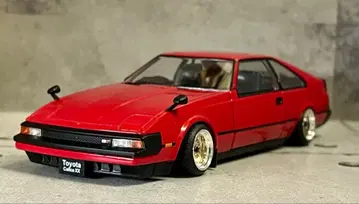 일본산 명차 1/24 도요타 셀리카 XX 커스텀 구형차 미니카