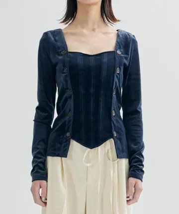 [ YOHEI OHNO ] Stmacher Velour Top