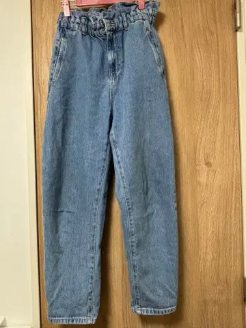 ZARA 라이트 블루 데님 팬츠 MEX 26