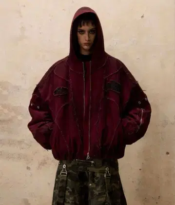 Personsoul Hand Brushed Cotton Coat