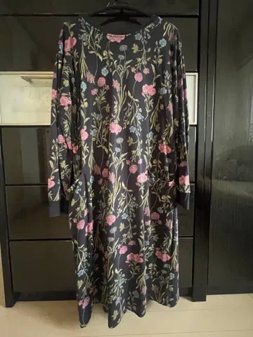 SUPER HAKKA 꽃무늬 긴팔 원피스