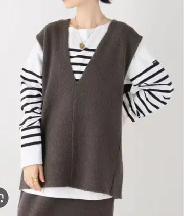 IENA 부클레 니트 베스트 예나스로브 plage slobe