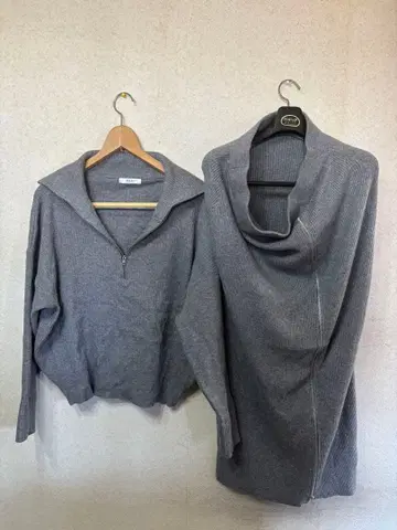 시마무라 x 멜리 콜라보 니트 셋업