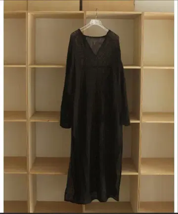 투데이풀 todayful 메쉬 슬릿 드레스 블랙