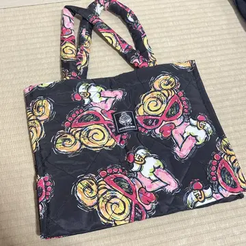 히스테릭 미니 토트백 블랙