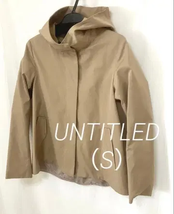 UNTITLED 숏 후데트 자켓 S 사이즈